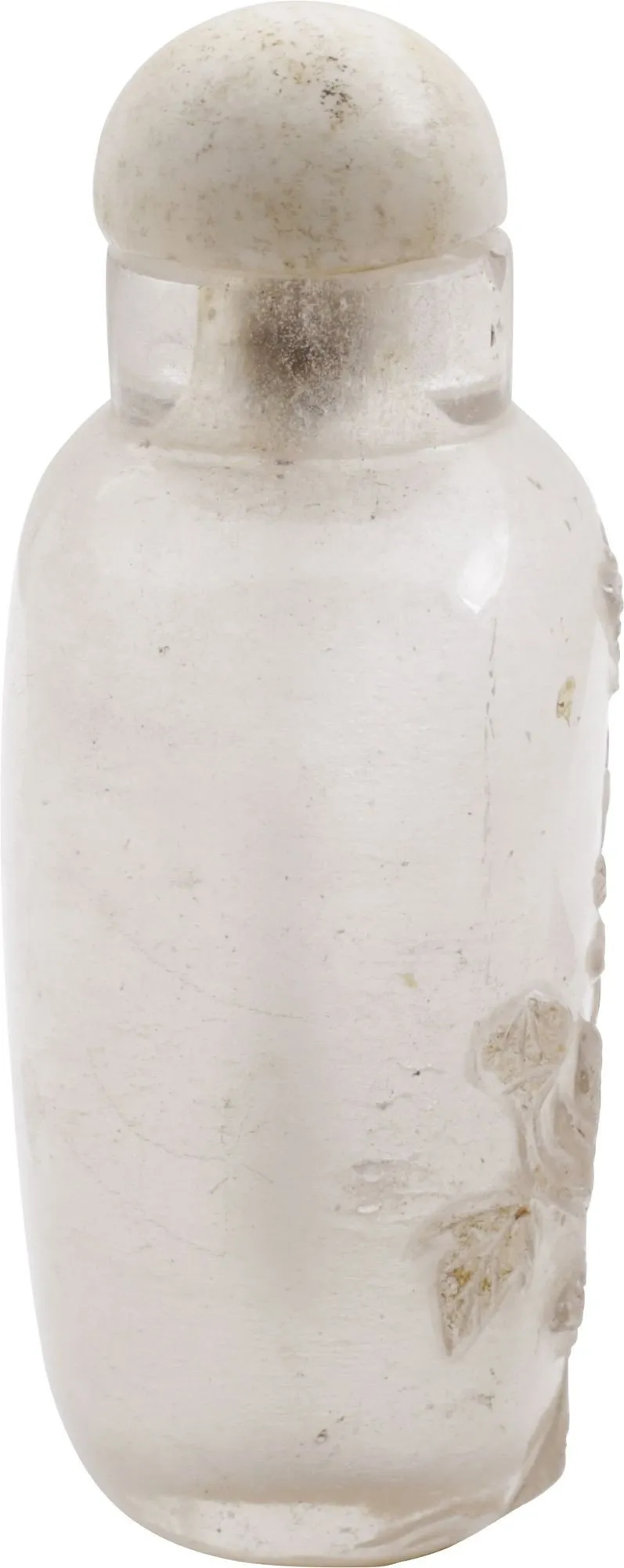 18th CENTURY CHINESE ROCK CRYSTAL SNUFF