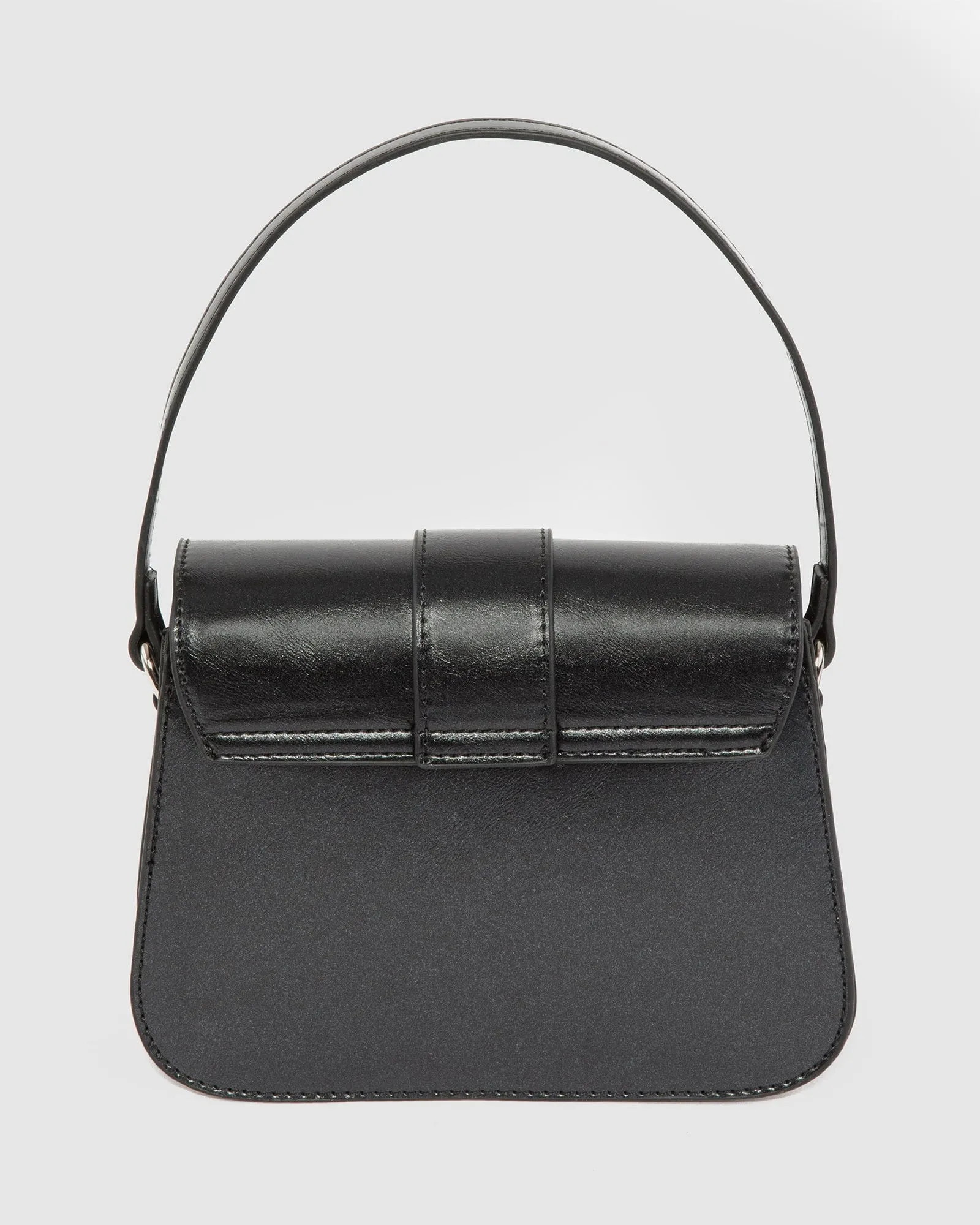 Black Olivia Heart Crystal Bag