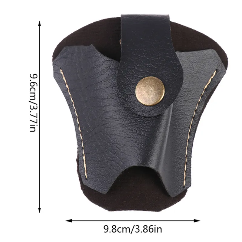 Camping Leather Slingshot Pouch Portable Slingshot Carry Bag Durable Outdoor Slingshot Belt Storage Case