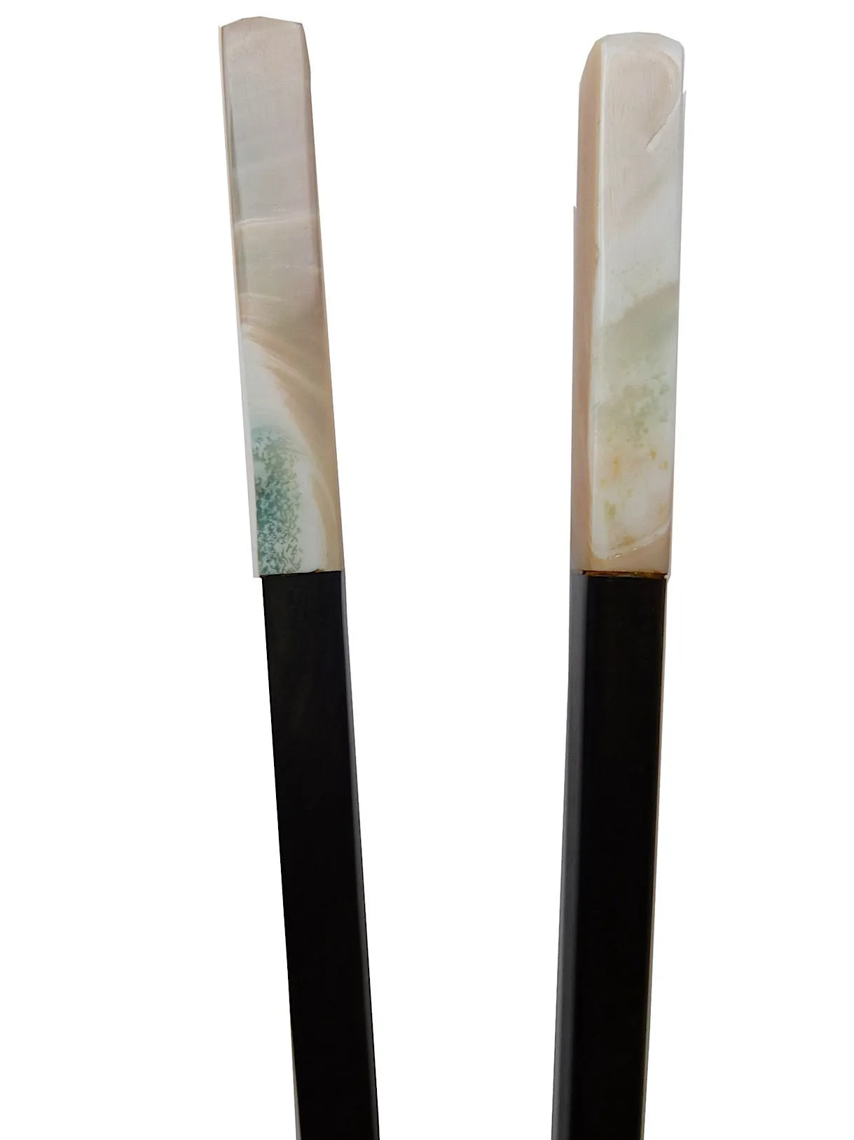 Chopsticks Rosewood And Black Horn 5Cm