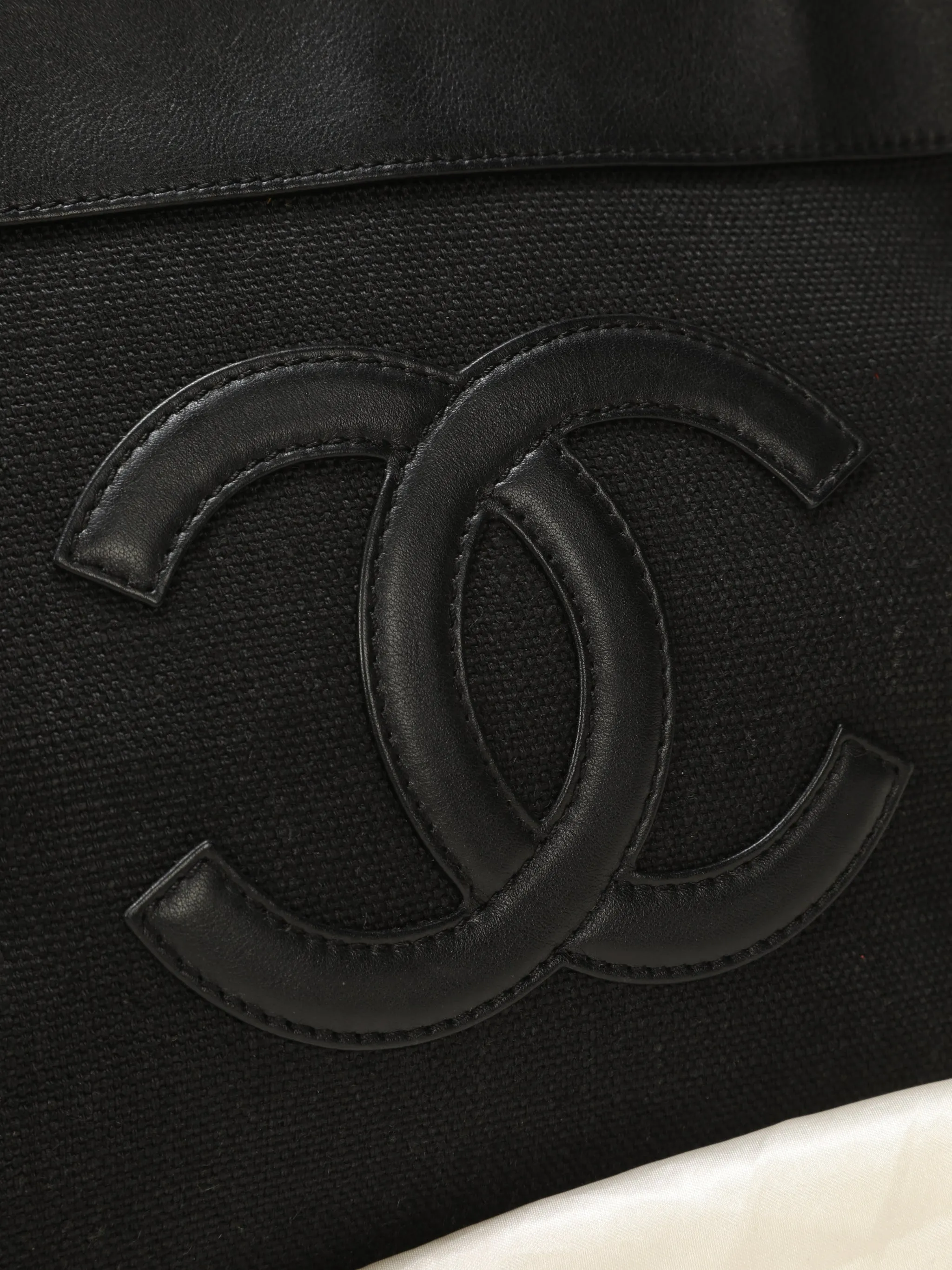 CL Linen & Lambskin Mini Tote