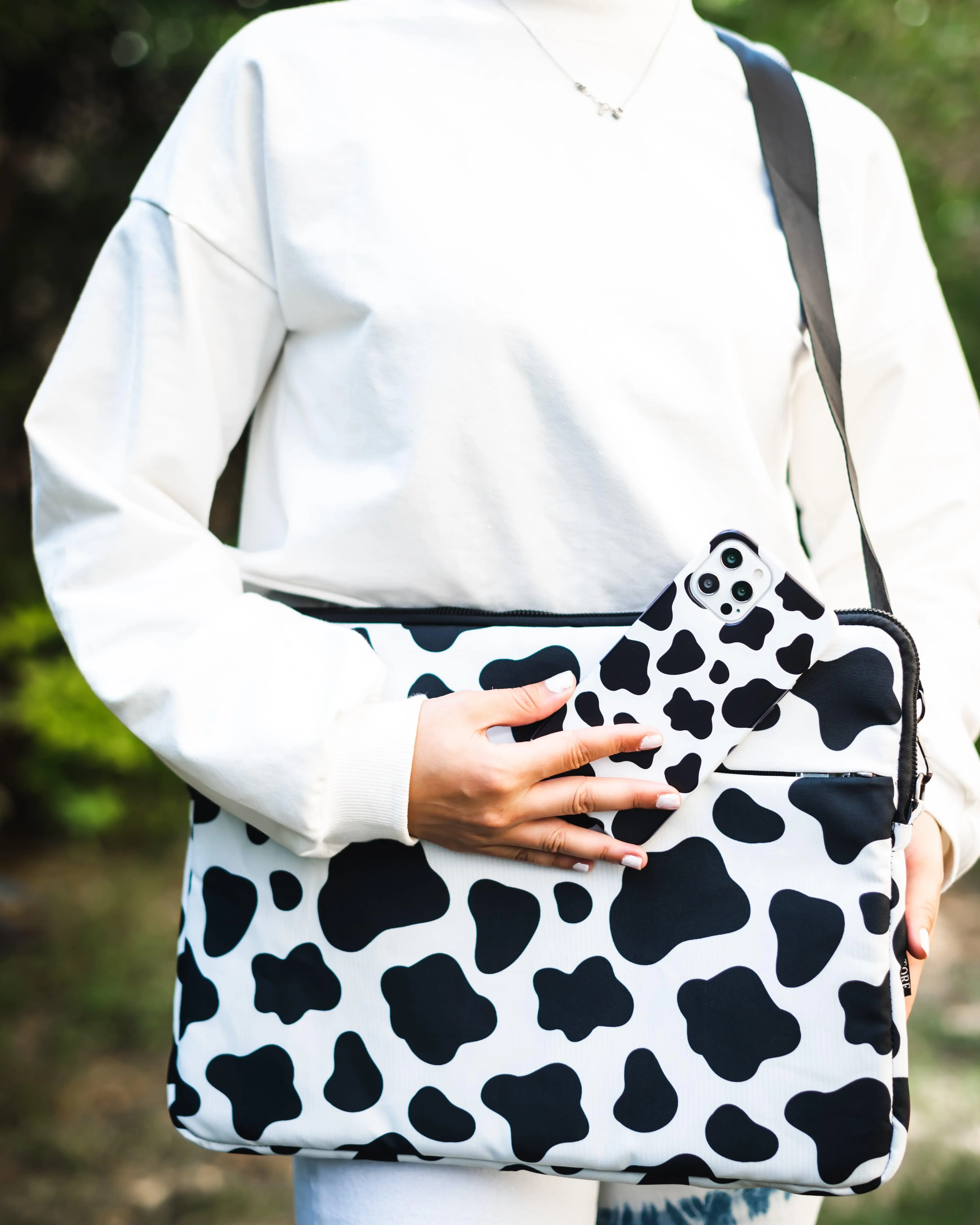 Cow Print Laptop Sleeves