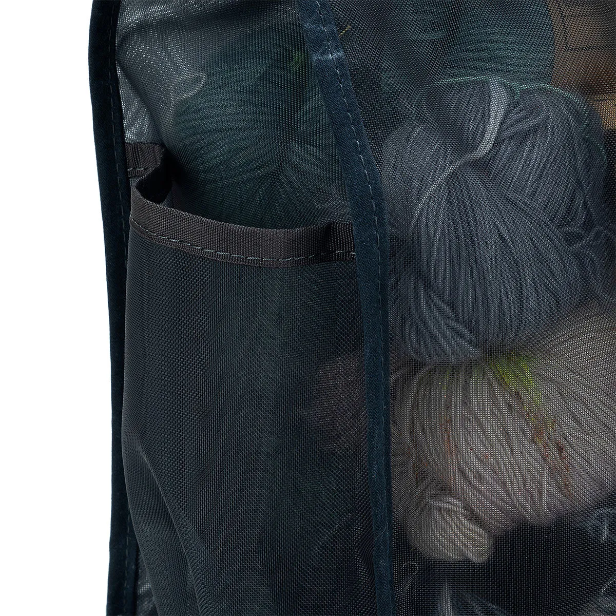della Q Maker's Tall Mesh Tote - Blue