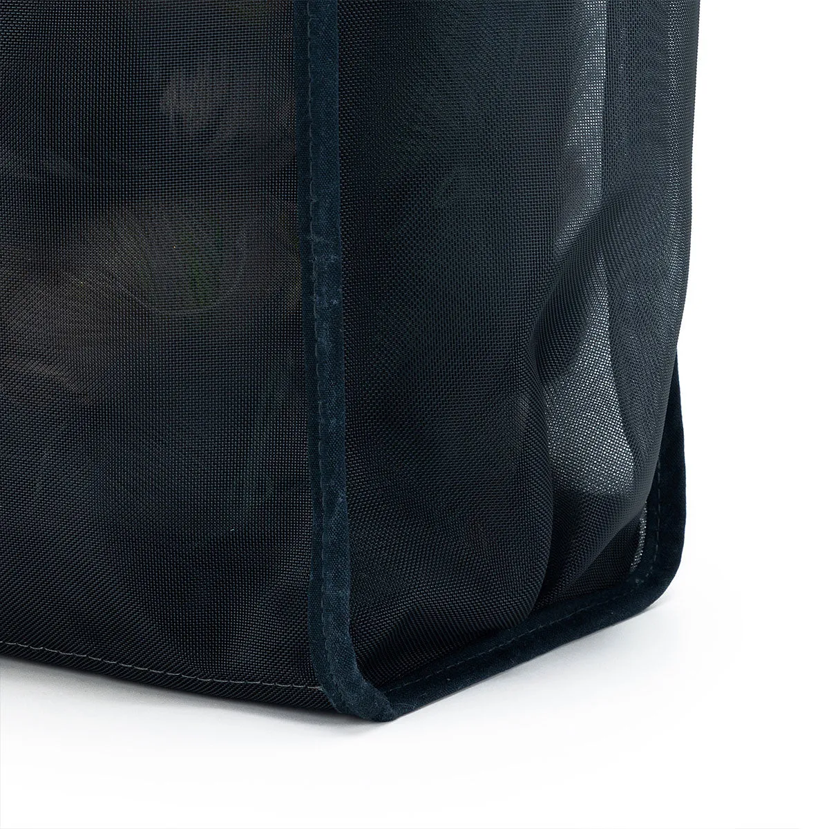 della Q Maker's Tall Mesh Tote - Blue