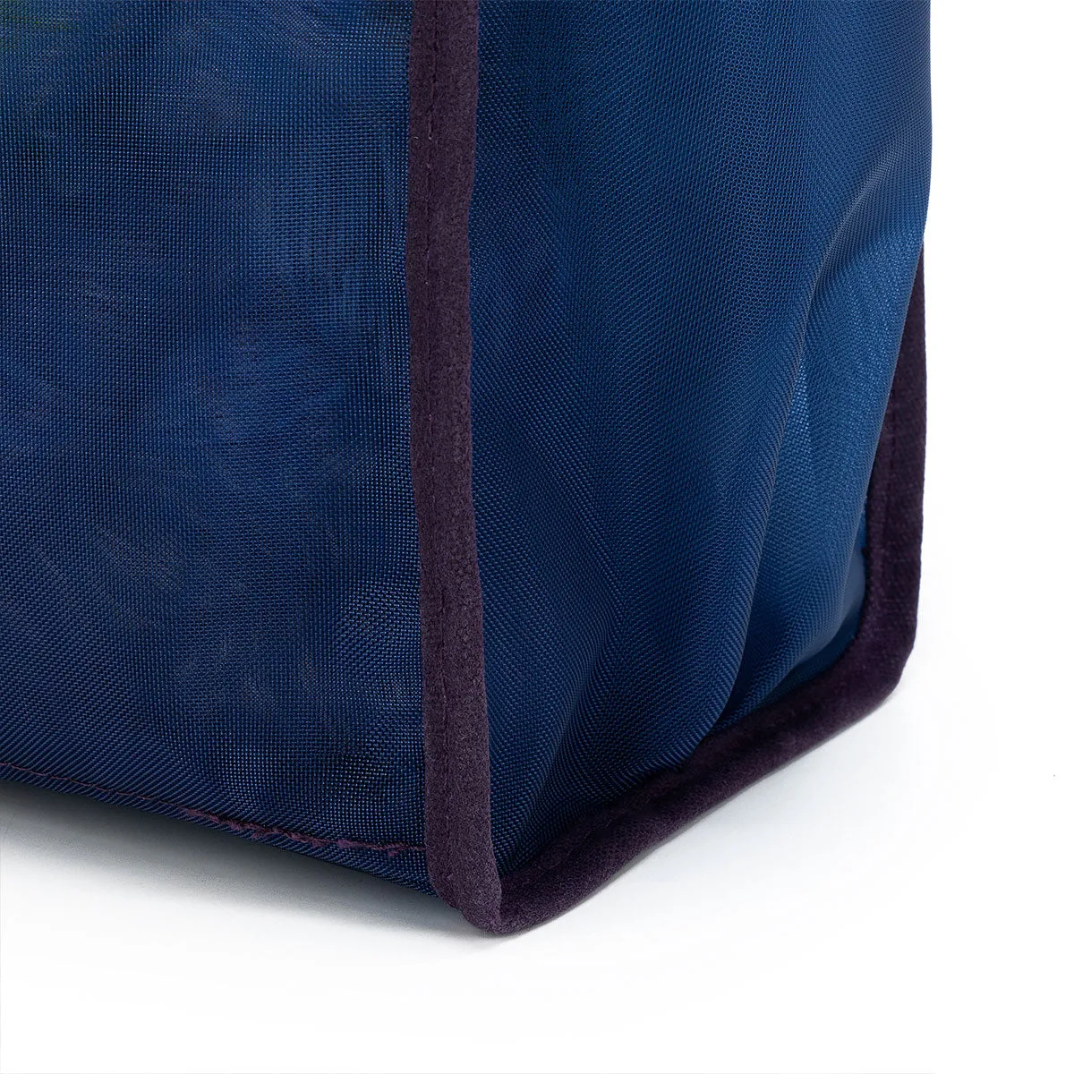 della Q Maker's Tall Mesh Tote - Purple