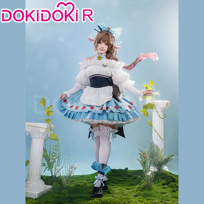 Dokidoki-R Game Arknights Cosplay Eyjafjalla Costume