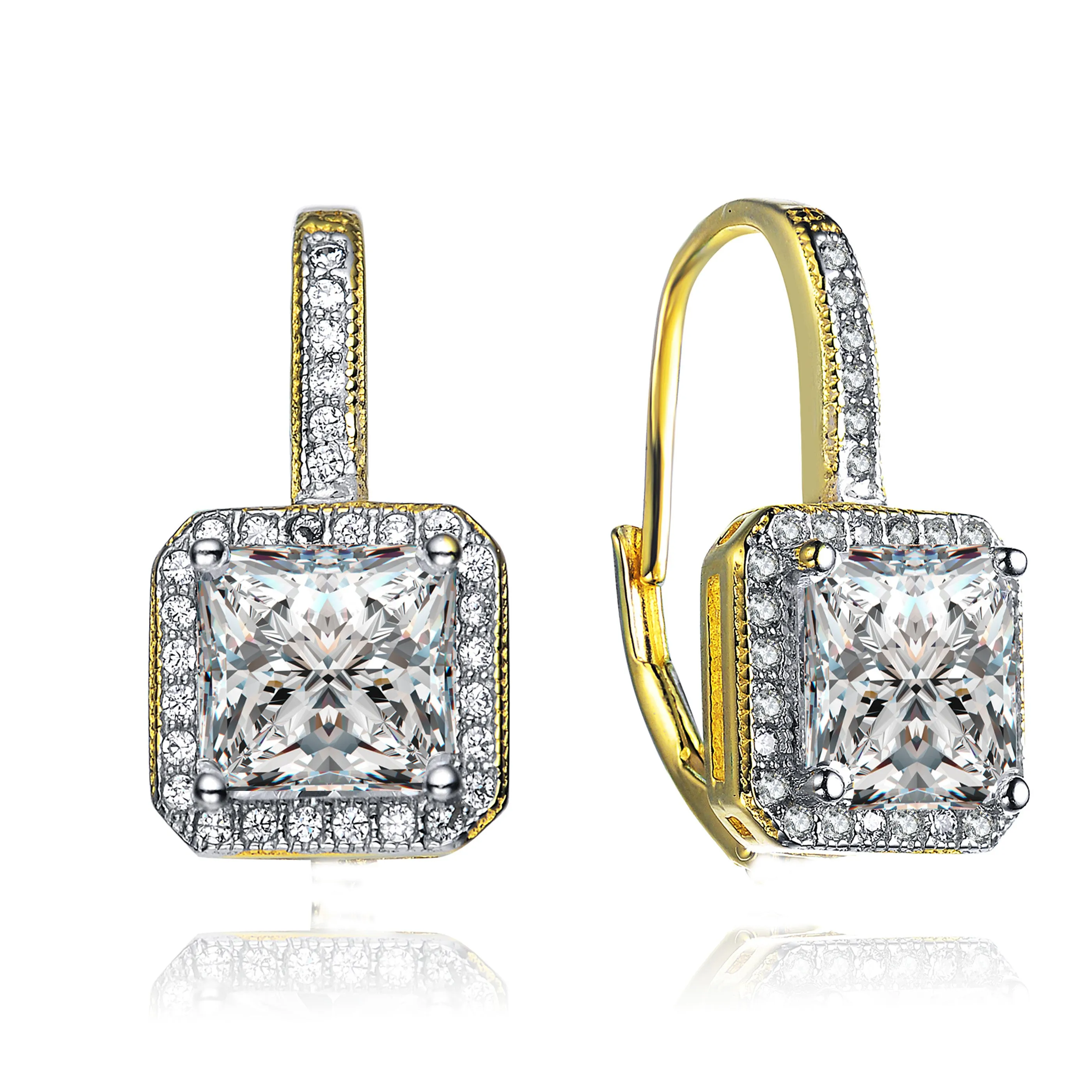 La Scène Square Stud Earrings