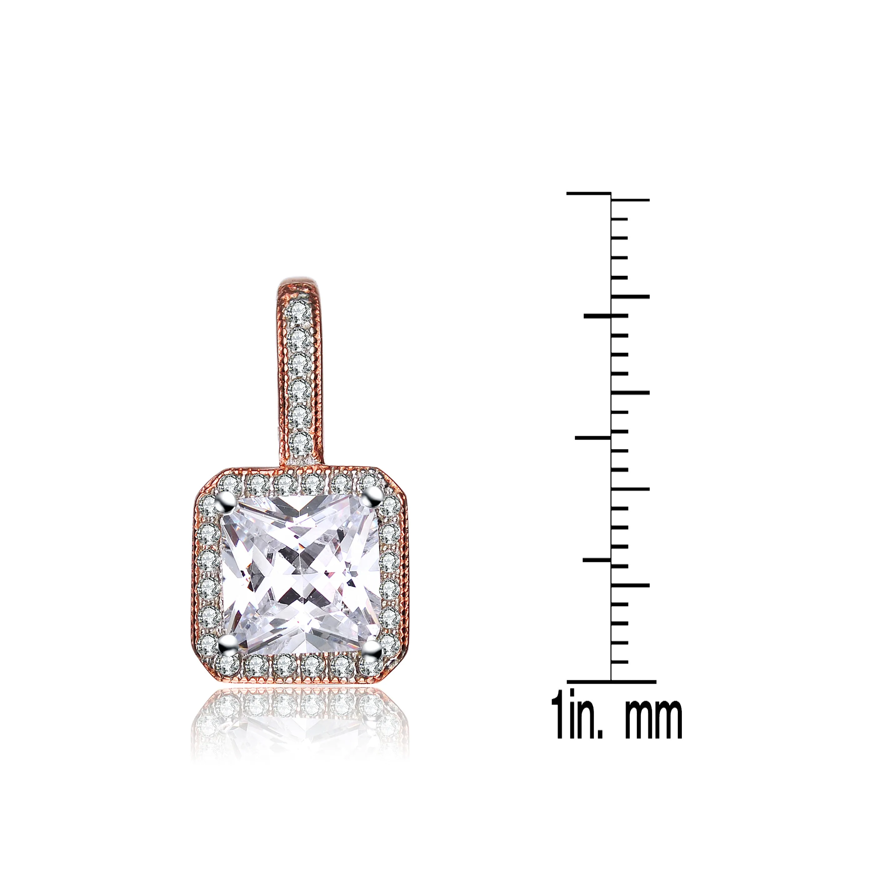 La Scène Square Stud Earrings