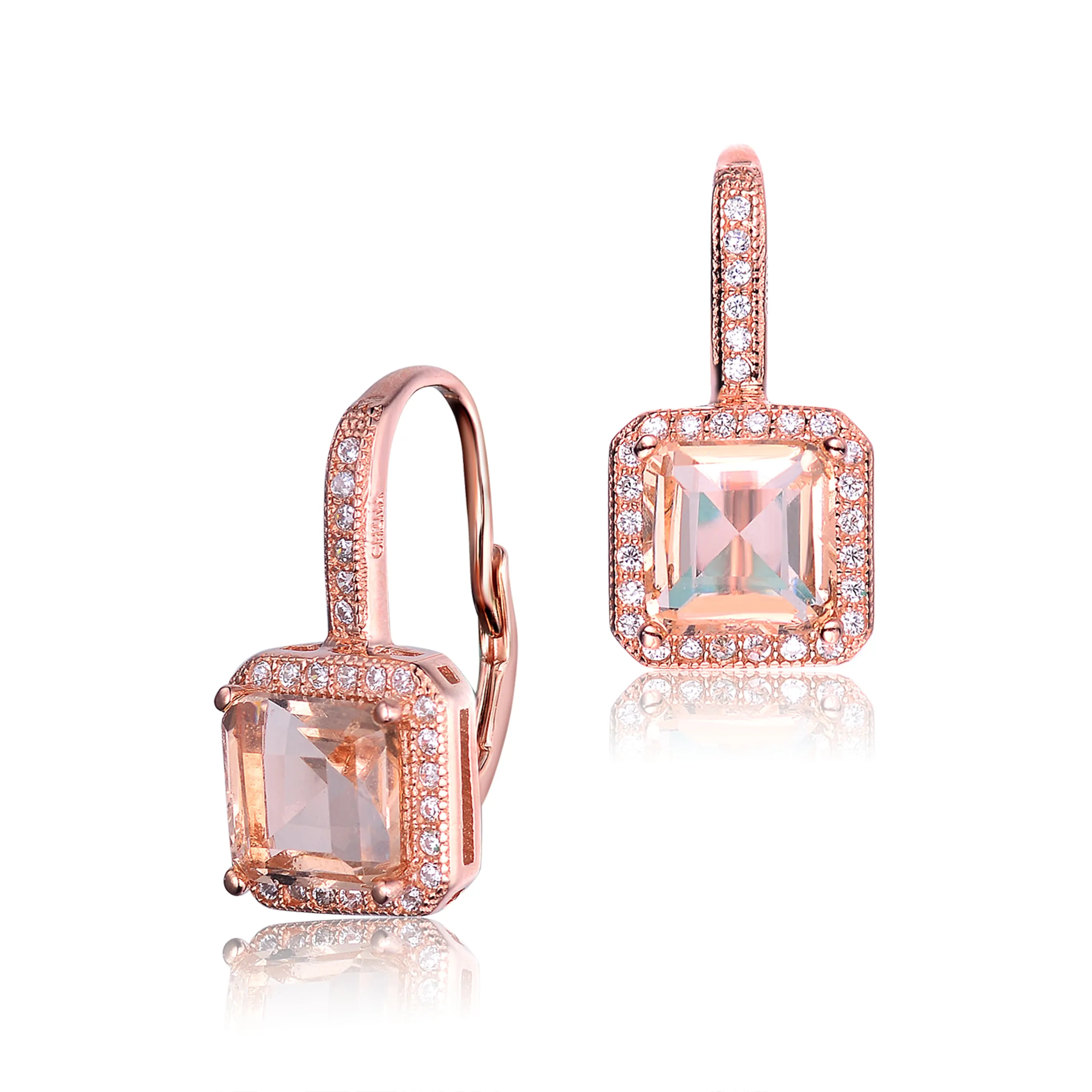 La Scène Square Stud Earrings