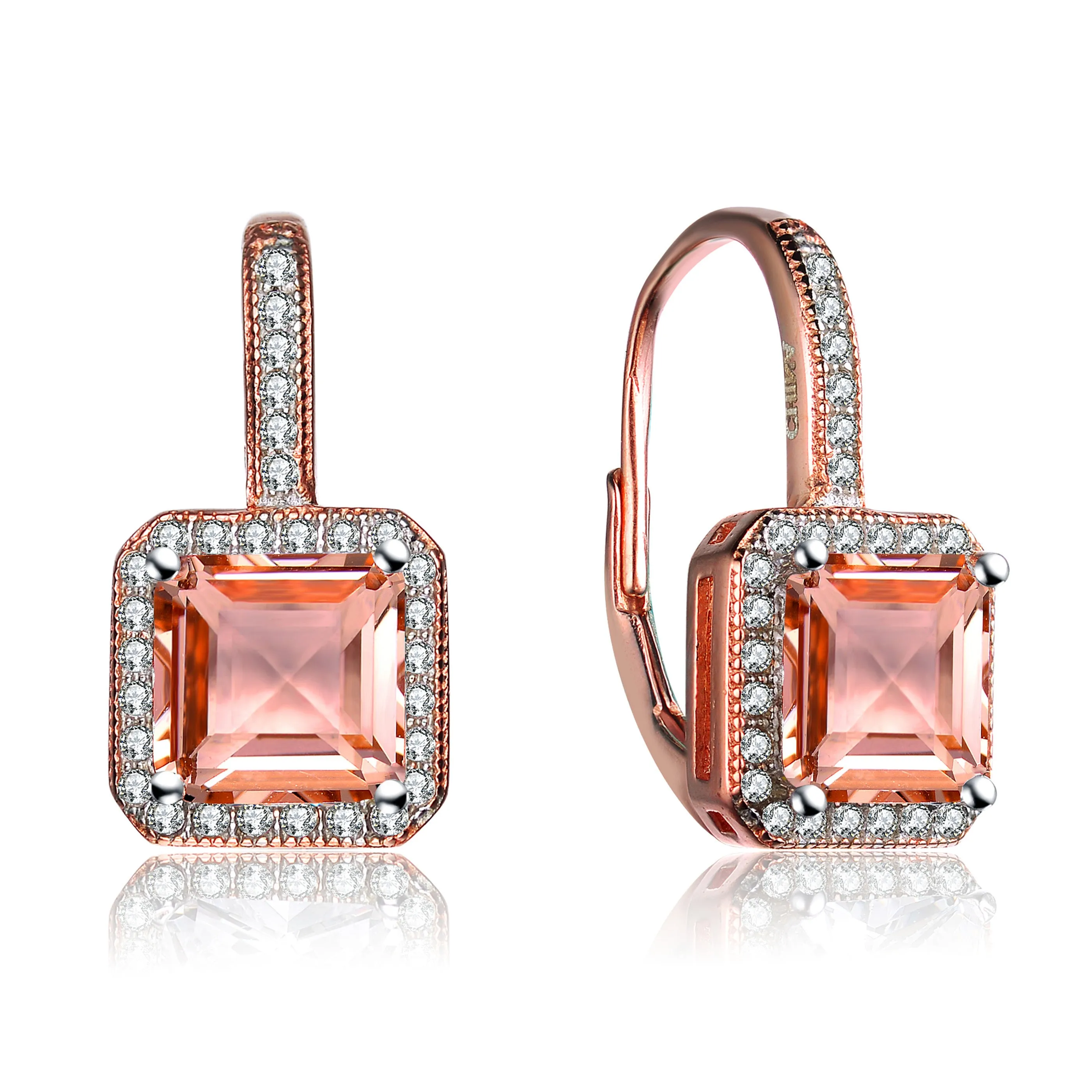 La Scène Square Stud Earrings