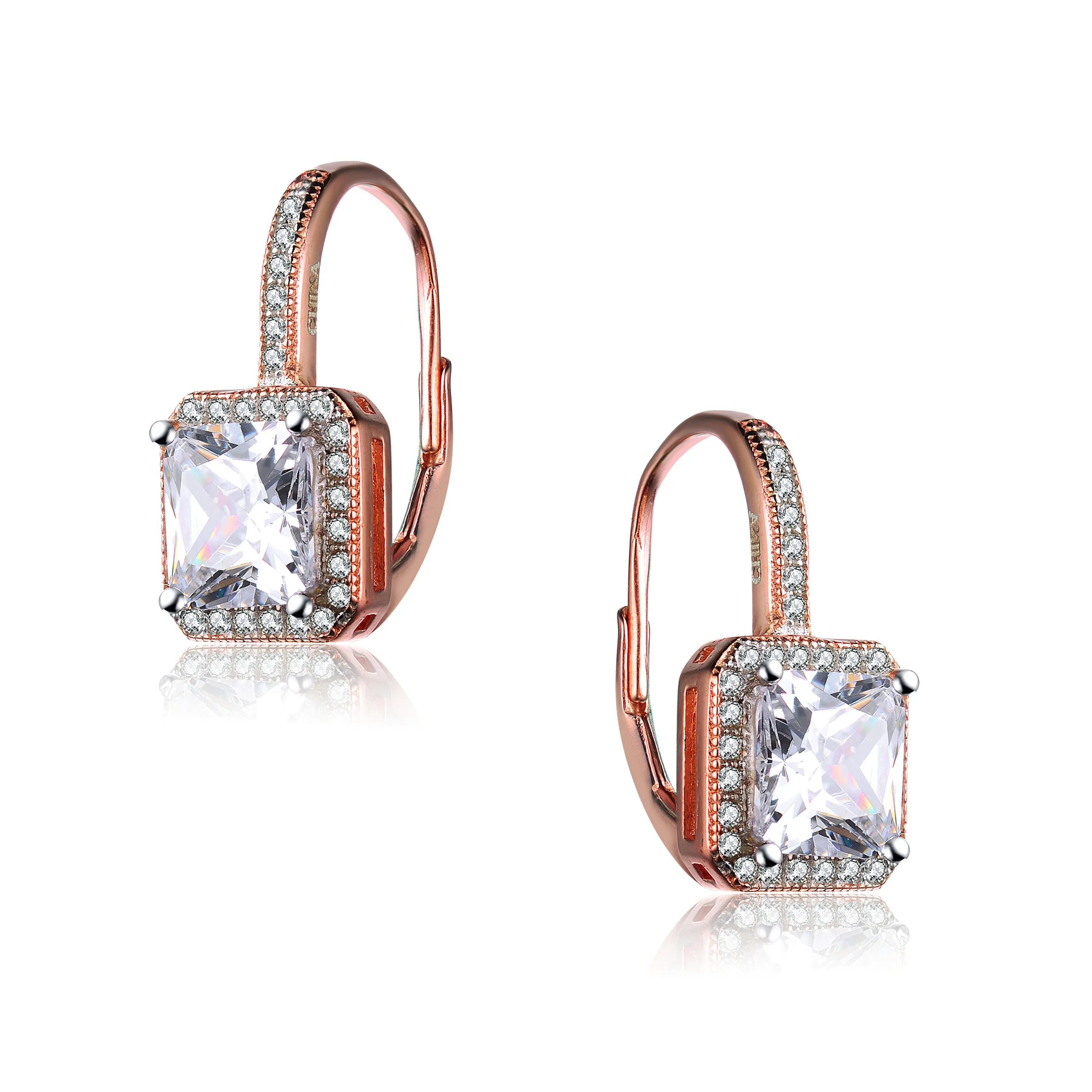 La Scène Square Stud Earrings