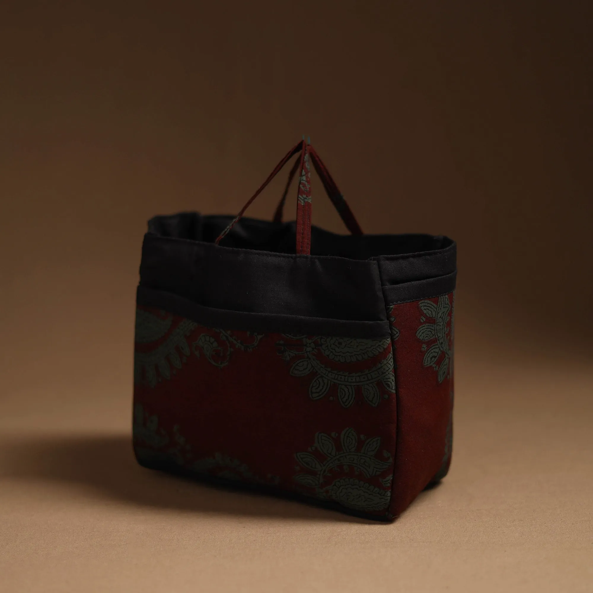 Multicolor - Handcrafted Cotton Cosmetic/Toiletry Bag 13