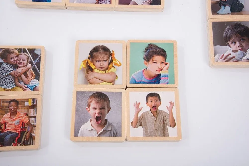 My Emotions - Wooden Tiles