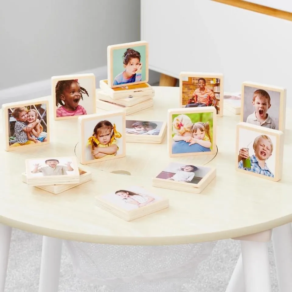 My Emotions - Wooden Tiles