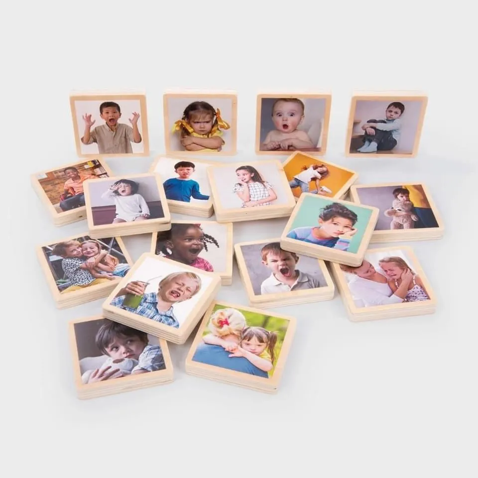 My Emotions - Wooden Tiles