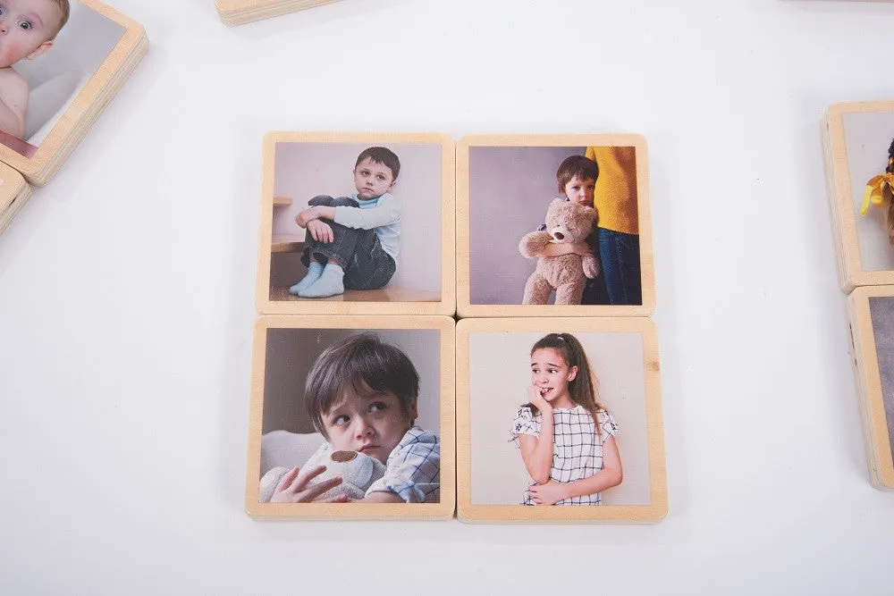 My Emotions - Wooden Tiles