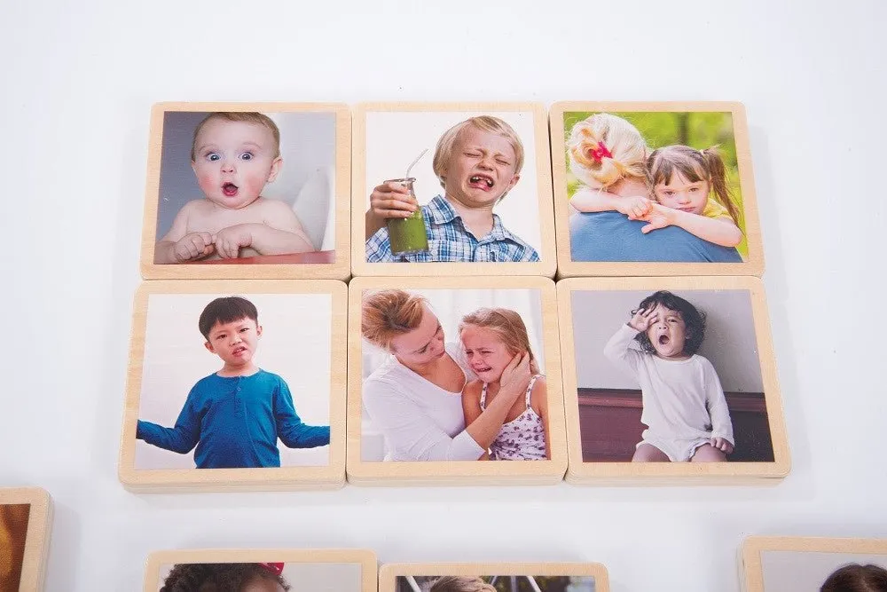My Emotions - Wooden Tiles