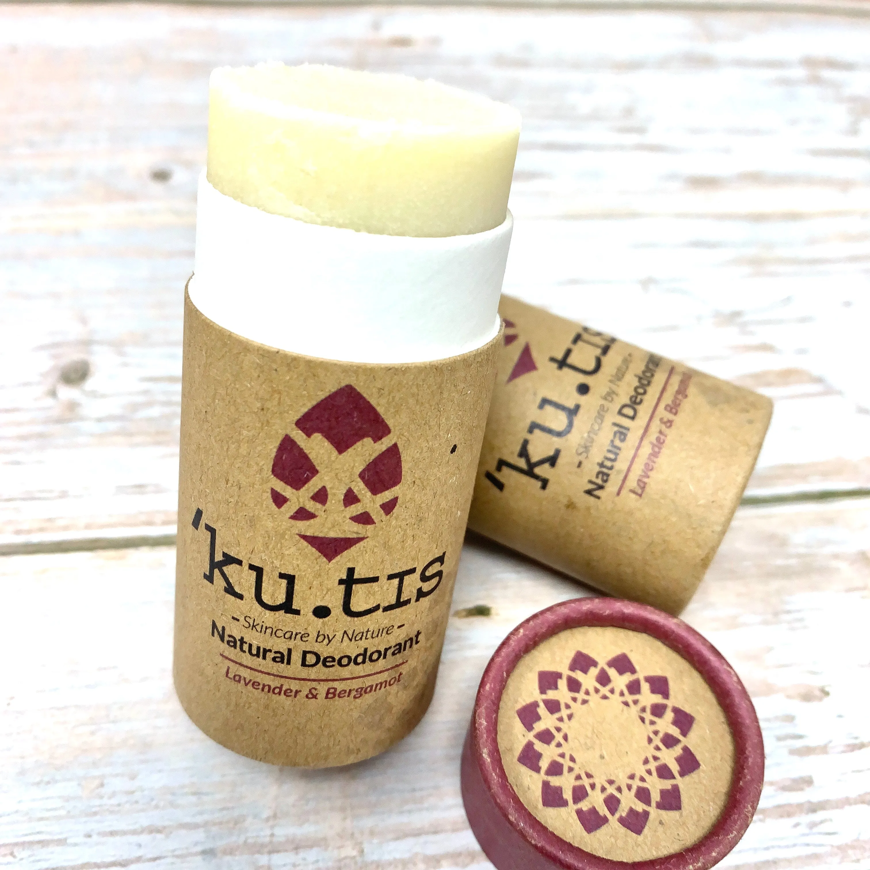 Organic Deodorant, Eco-friendly Deodorant Stick, Lavender and Bergamot