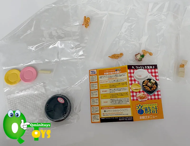 Rare 2007 Re-Ment Meal Delivery Service (Sold Individually)