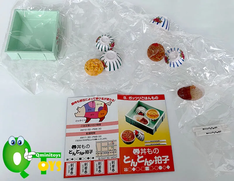 Rare 2007 Re-Ment Meal Delivery Service (Sold Individually)