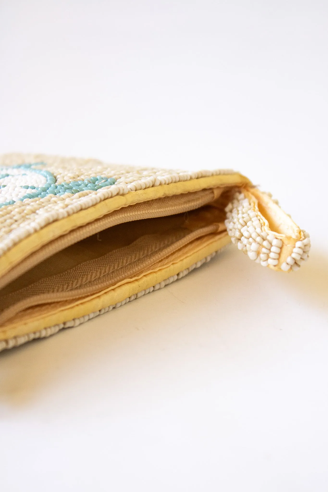 Sea Turtle Beaded Coin Bag