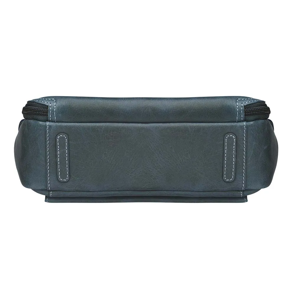Slim Crossbody, Distressed Buffalo